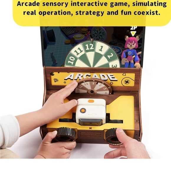 Enigmabot Educational Games Building Blocks Arcade Kit Two-Player Interactive - Picture 4 of 6